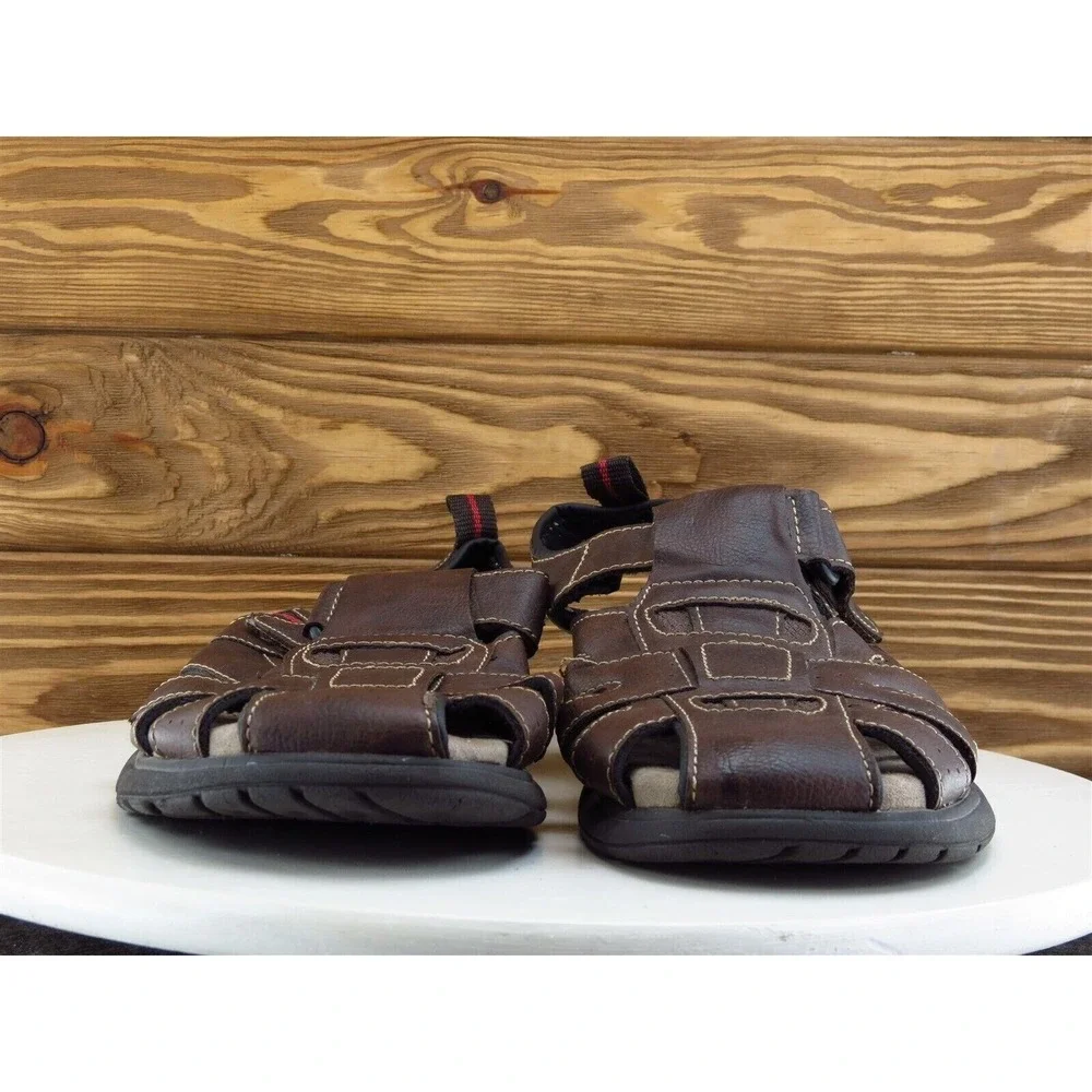 Ozark Trail Sz 9 Fishman Sandals Brown Synthetic‎ Men Hook & Loop